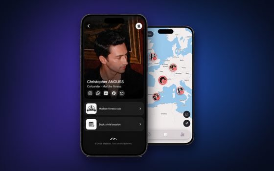Application iOS Maison Majellan developpee par Surtech : fiche de profil et carte des membres