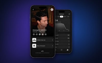 Application mobile Majellan developpee par Surtech, profil et carte du reseau
